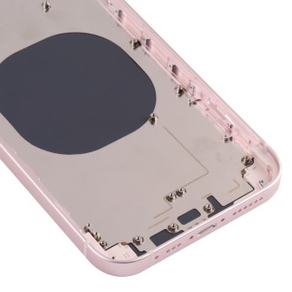 Back Housing Cover with Appearance Imitation of iP13 for iPhone XR(Pink)