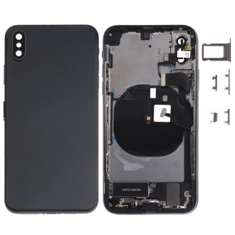 Battery Back Cover Assembly (with Side Keys & Speaker Ringer Buzzer & Motor & Camera Lens & Card Tray & Power Button + Volume Bu