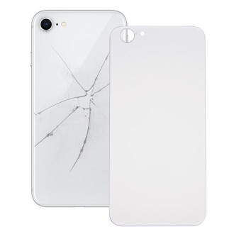 Glass Battery Back Cover for iPhone 8 (Silver)