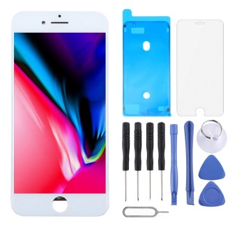 TFT LCD Screen for iPhone 8 Plus with Digitizer Full Assembly (White)