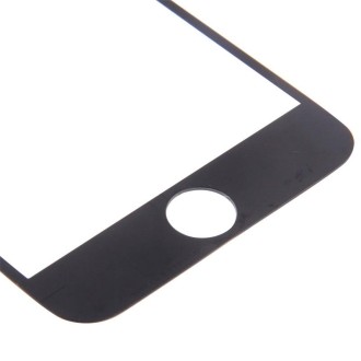 Front Screen Outer Glass Lens for iPhone 6 Plus(Black)