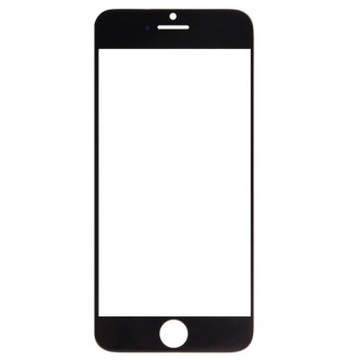 Front Screen Outer Glass Lens for iPhone 6 Plus(Black)