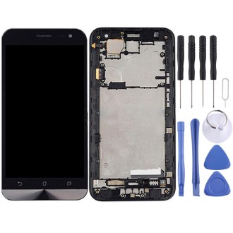 OEM LCD Screen for ASUS Zenfone 2 Laser ZE500KL ZE500KG Z00ED Digitizer Full Assembly with Frame（Black)