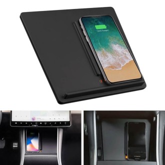 Portable Car QC 3.0 Wireless Fast Charger for Tesla Model 3 before 2021