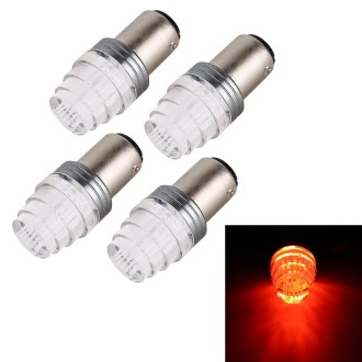 4 in 1 1157 DC12V 0.6W 9LEDs SMD-3528 Car Brake Light (Red Light)