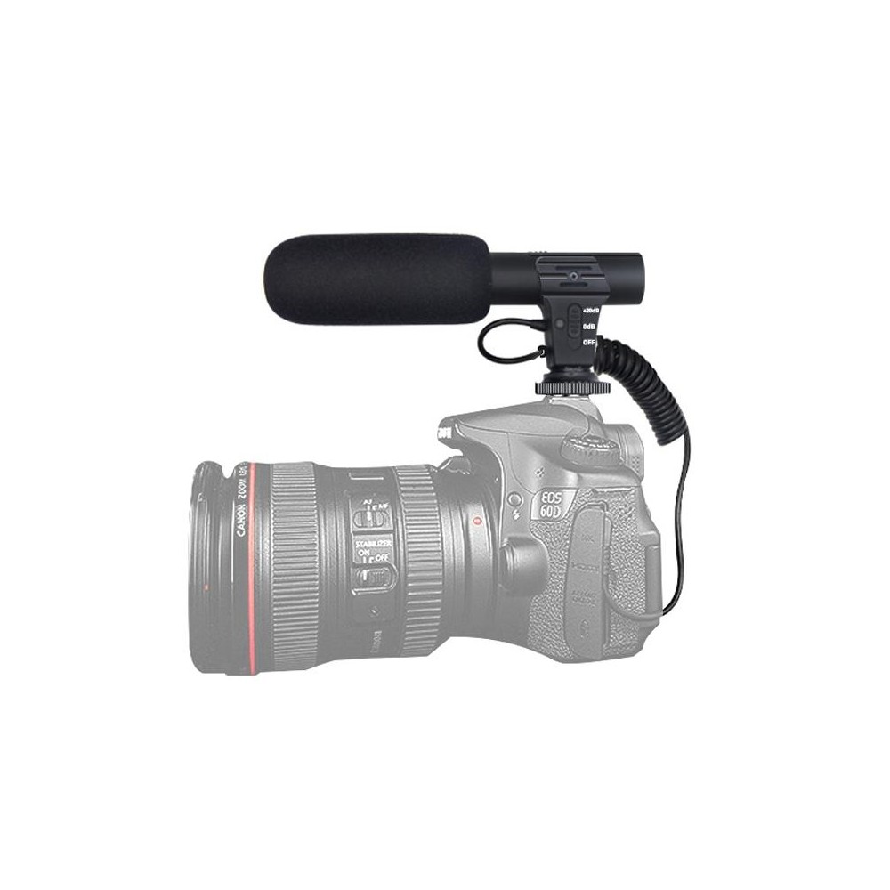 MAMEN MIC-05 Micro SLR Camera Microphone(Black)