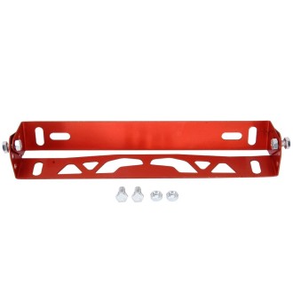 Car Auto Universal Aluminum Alloy Modified License Plate Frame Holder(Red)