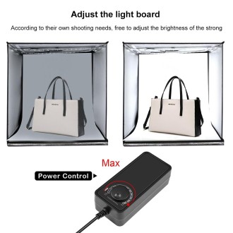 PULUZ Constant Current LED Power Supply Power Adapter for 40cm Studio Tent, AC 110-240V to DC 12V 2A  (US Plug)