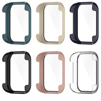 For OPPO Watch 2 42mm Fully Enclosed PC Tempered Film Watch Case(Green)