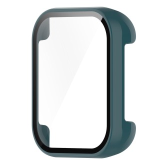 For OPPO Watch 2 42mm Fully Enclosed PC Tempered Film Watch Case(Green)