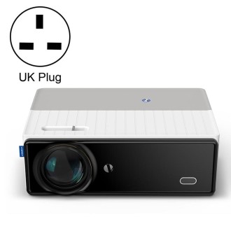 VIVIBRIGHT D5000 1920x1080P 420ANSI 6000Lumens LCD + LED HD Digital Projector, Basic Version UK Plug