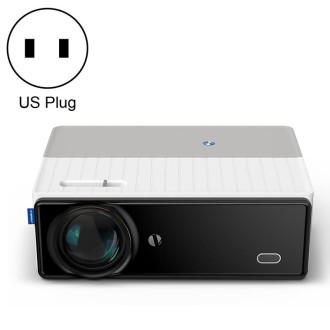 VIVIBRIGHT D5000 1920x1080P 420ANSI 6000Lumens LCD + LED HD Digital Projector, Basic Version US Plug