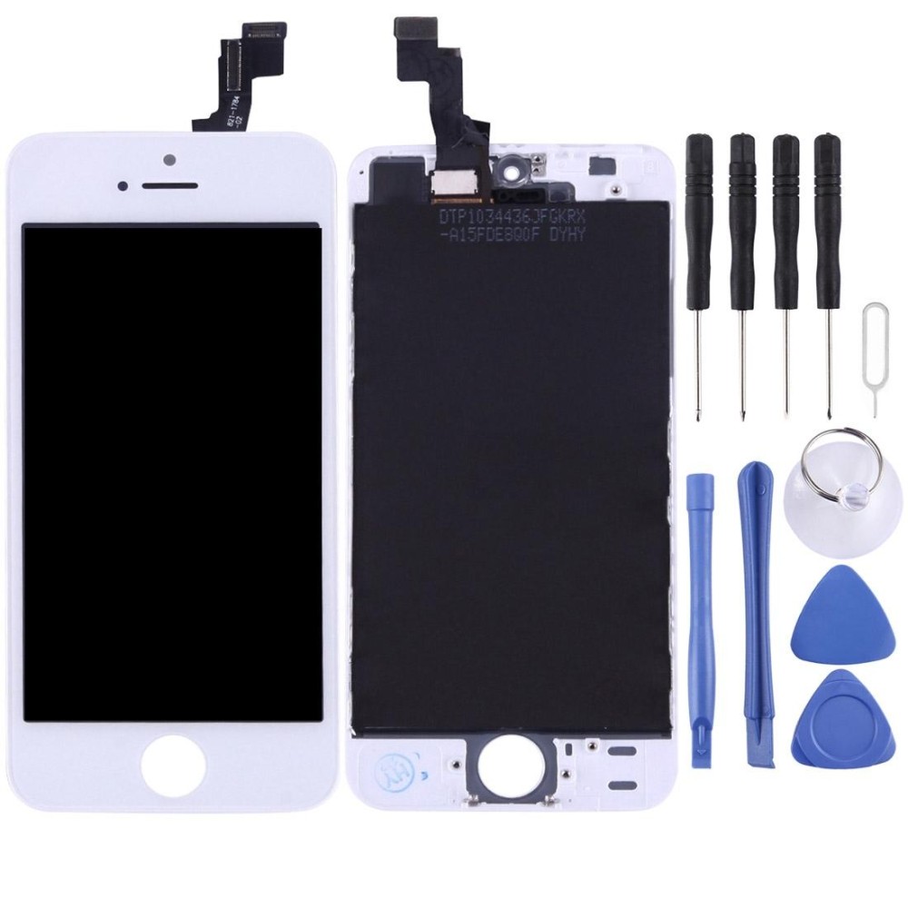 LCD Screen and Digitizer Full Assembly for iPhone SE 2016 / 5SE (White)