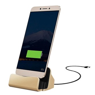 USB-C / Type-C 3.1 Sync Data / Charging Dock Charger(Gold)