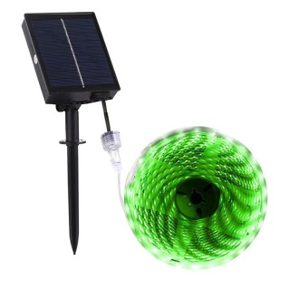 TYN002 5m 150 LEDs Solar Powered Garden Decoration LED Light Strip (Green Light)