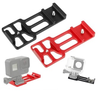 20mm Rail Side Mount for GoPro Hero11 Black / HERO10 Black /9 Black /8 Black /7 /6 /5 /5 Session /4 Session /4 /3+ /3 /2 /1, DJI