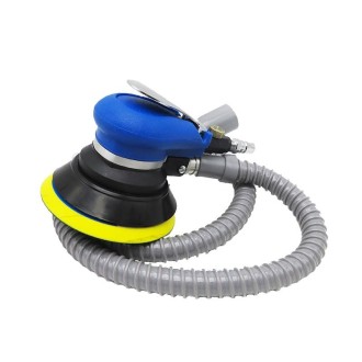 Pneumatic Sandpaper Machine Car Polishing Machine Grinding Machine Waxing Machine, Model: 6inch Vacuum