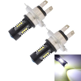 2 PCS MZ 10W 1080 LM 5500K H4 12 XB-D LED Car Headlights Driving Lamps, DC 12-24V(White Light)