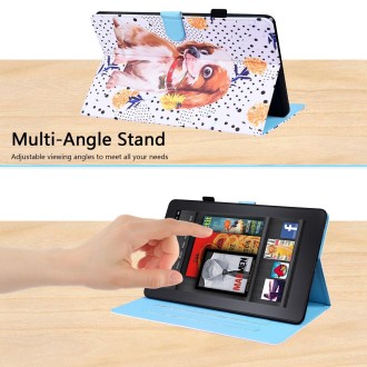 For Amazon Kindle Paperwhite 4 / 3 / 2 / 1 Animal Pattern Horizontal Flip Leather Case with Holder & Card Slots & Photo Frame & 