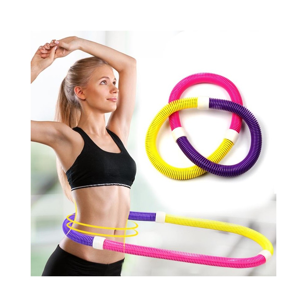 Adult Slimming Circle Waist Trimmer Workout Fitness Exercise Coil Flexible Soft Spring Fitness Circles, 0.9kg / 42cm