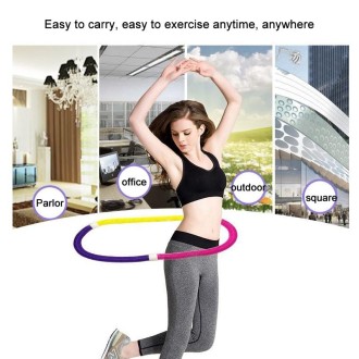 Adult Slimming Circle Waist Trimmer Workout Fitness Exercise Coil Flexible Soft Spring Fitness Circles, 0.9kg / 42cm