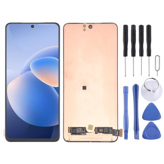 Original AMOLED Material LCD Screen and Digitizer Full Assembly for vivo X60 / X60 (China) V2046A / X60t V2085A / X60s V2059A / 