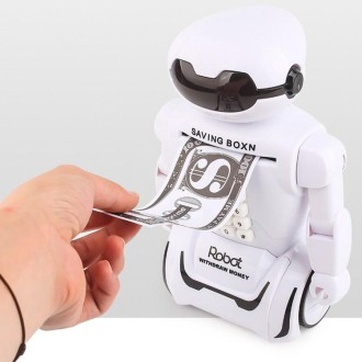 Creative Music Password Multifunctional ATM Desk Lamp Robot Piggy Bank