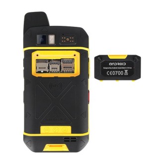 UNIWA B6000 PTT Walkie Talkie Rugged Phone, 2GB+16GB, IP68 Waterproof Dustproof Shockproof, 5000mAh Battery, 4.7 inch Android 9.