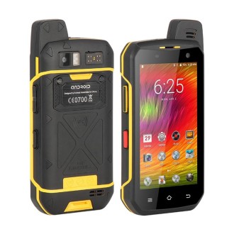 UNIWA B6000 PTT Walkie Talkie Rugged Phone, 2GB+16GB, IP68 Waterproof Dustproof Shockproof, 5000mAh Battery, 4.7 inch Android 9.