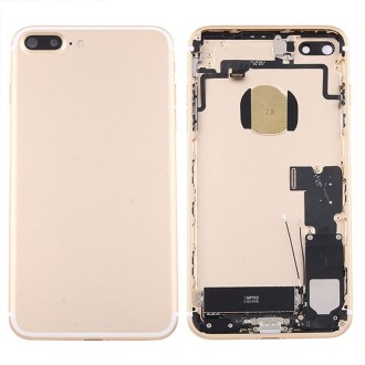 for iPhone 7 Plus Battery Back Cover Assembly with Card Tray(Gold)