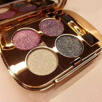 Professional  Eye Makeup Eyeshadow Palette Gold Smoky Cosmetics Makeup Palette Diamond Bright Glitter Eye Shadow(1)