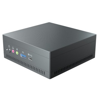 MN37 Barebone Mini PC, AMD Ryzen 7 3750H CPU, No RAM+Hard Disk, Support 3 Screens Output(Silver Grey)