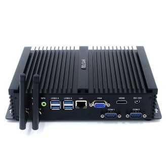 HYSTOU FMP04 i5 7200U Mini PC, Intel Core i5 7200U Processor Dual Core up to 3.1GHz, RAM: 4GB, ROM: 128GB, Support Windows 7 / 8