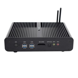 HYSTOU P05B-I7-5500U-2C Fanless Mini PC Intel Core i7 5500u Processor Quad Core up to 2.4GHz, RAM: 8G, ROM: 256G, Support Win 7 