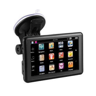 Q5 Car 5 inch HD TFT Touch Screen GPS Navigator Support TF Card / MP3 / FM Transmitter, Specification:North America Map