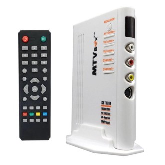 HD LCD TV-Box with Remote Control, TV (PAL-BG+PAL-DK)(Silver)