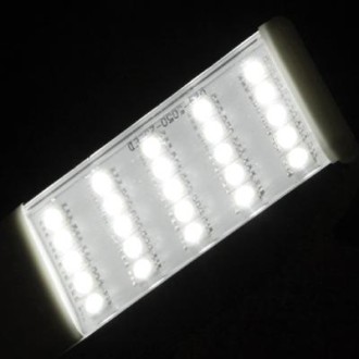 E27 6W 540LM LED Transverse Light Bulb, 25 LED 5050 SMD, White Light, AC 85V-265V