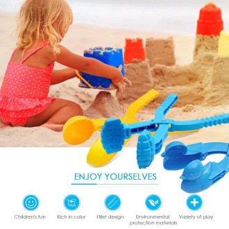 Sand Mold Tool Snow Ball Maker Funny Outdoor Sport Beach Toy, Random Color(Football)