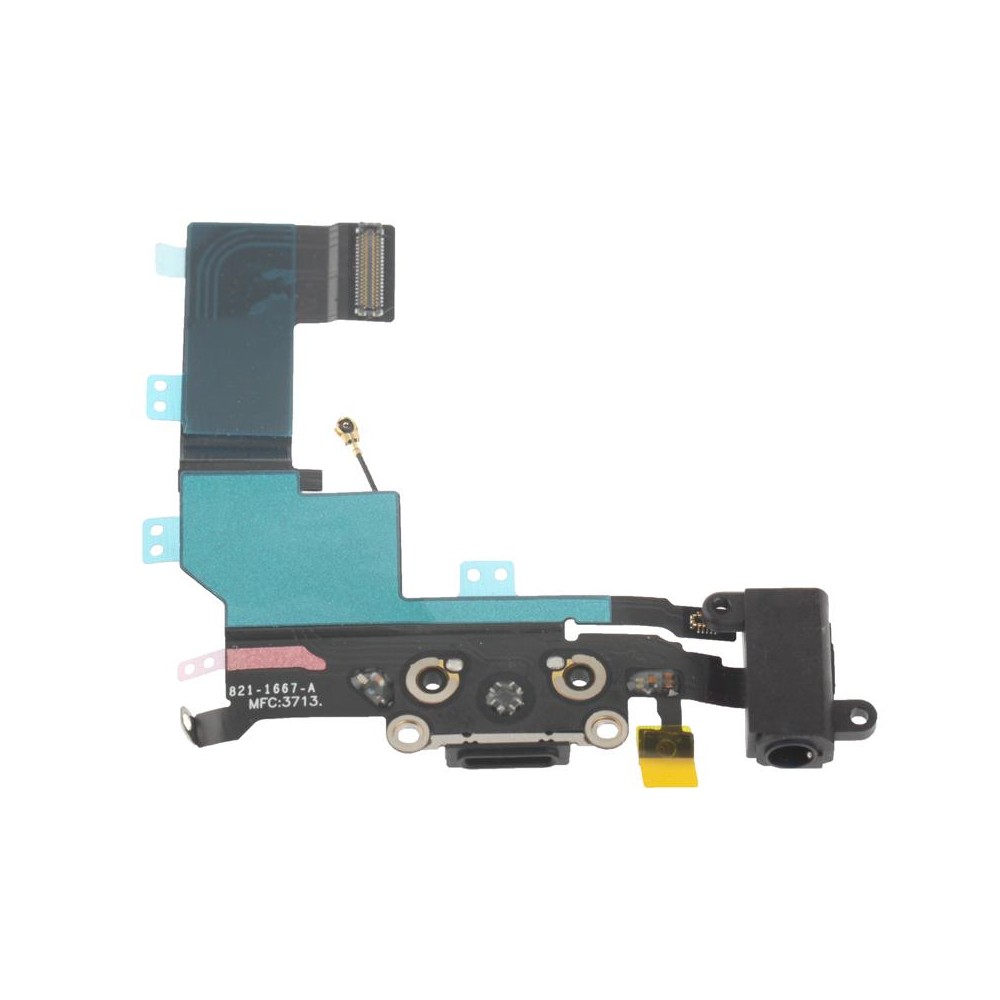 Original Charging Connector + Headphone Jack Flex Cable for iPhone 5S 