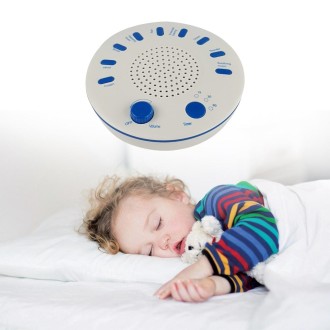 Imitation of Natural Sound High Sound Quality Timing Music Sleep Aid Device White Noise Machine  Music Player(White)