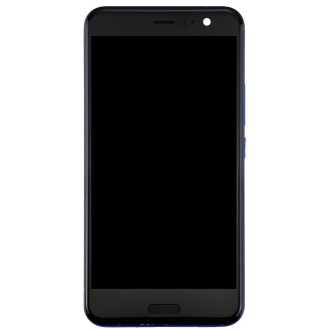 OriginalLCD Screen for HTC U11 Digitizer Full Assembly with Frame (Dark Blue)