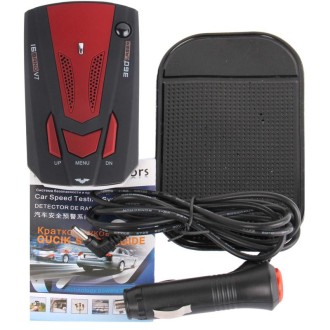 High Performance 360 Degrees Full-Band Scanning Car Speed Testing System / Detector Radar, Built-in Russian Voice Broadcast