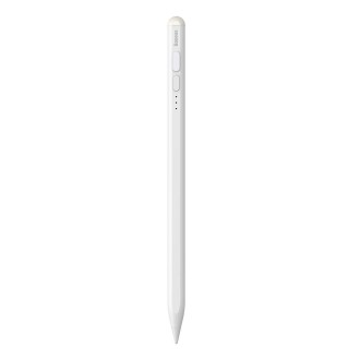 Baseus SXBC060402 2 Series LED Indicators Smooth Capacitive Writing Stylus, Active + Anti-Mistaken Touch Version(White)