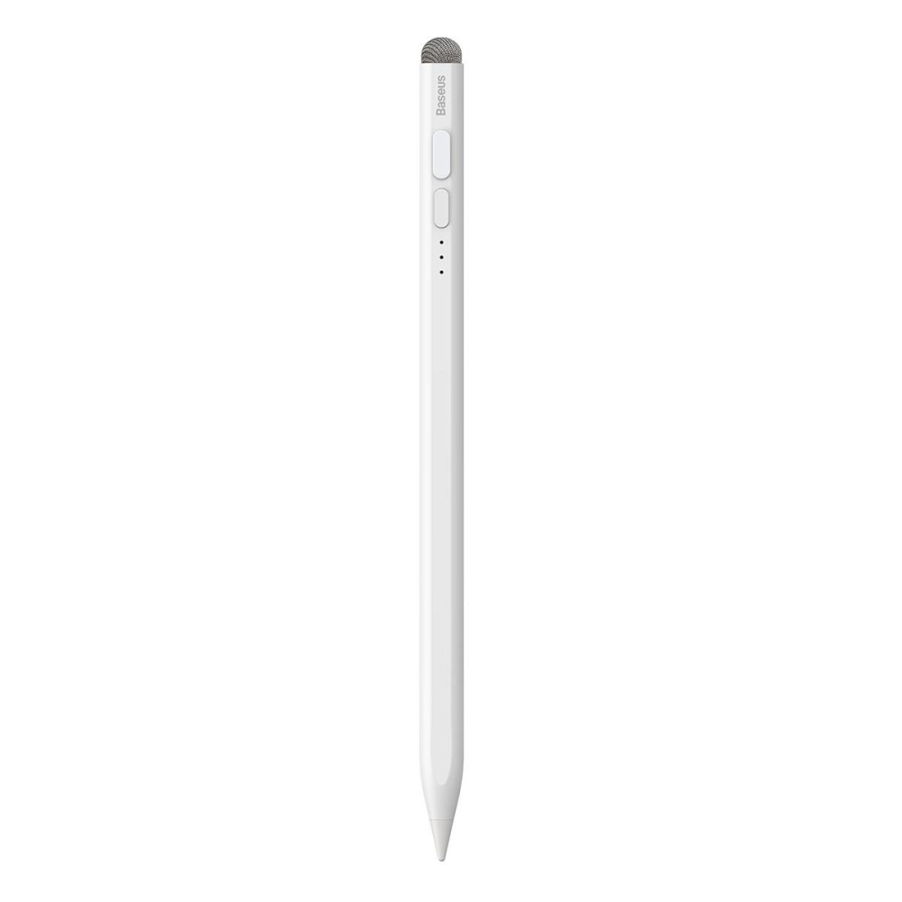 Baseus SXBC060302 2 Series LED Indicators Smooth Capacitive Writing Stylus, Active + Passive Version(White)