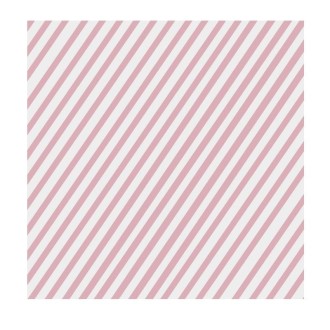 100sheets / Pack Striped Baking Greaseproof Paper Food Placemat Paper, size: 30x30cm(Pink)