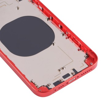 Back Housing Cover with Appearance Imitation of iP13 for iPhone XR(Red)