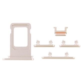 SIM Card Tray + Side Key for iPhone 11(White)