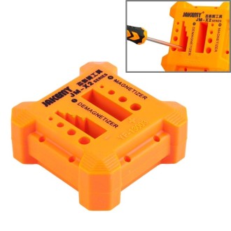 JAKEMY JM-X2 Magnetizer/Demagnetizer with Screwdriver Holes, Size: Medium