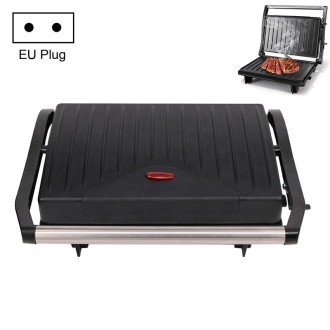 Household Electric Oven Smoke-free Steak Roaster Breakfast Machine Bread Hamburger Frying Machine Barbecue Grill Machine, EU Plu