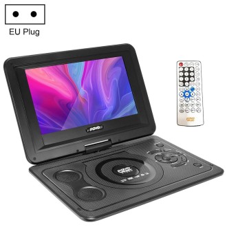 10.1 Inch HD Screen Portable DVD EVD Player TV / FM / USB / Game Function(EU Plug)